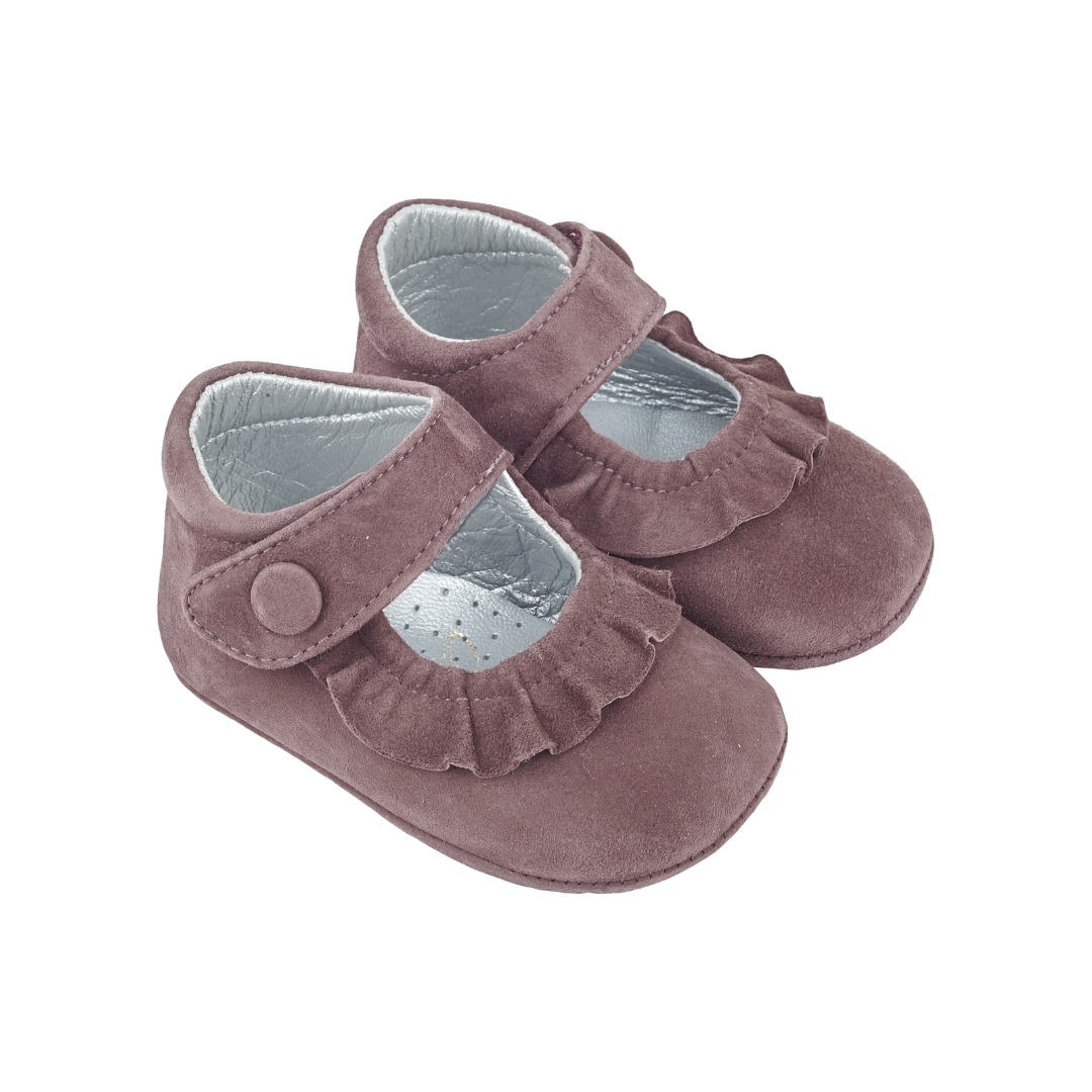 Baby Girl - Demi Suede Crawling Shoes