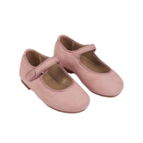 Girl - Lily Rose Suede Ballerina Shoes