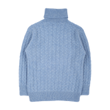 Boy - Marcus 100% Cashmere Cable Knit Roll Neck Jumper