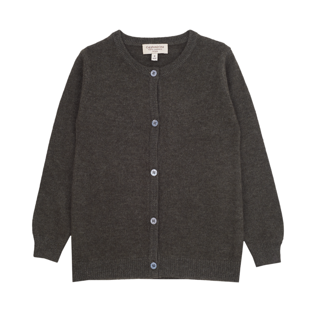 Girl - Sofi 100% Cashmere Everyday Cardigan 2 to 6 Years in Neutral Colours
