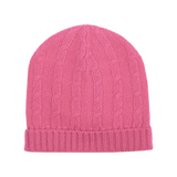 Baby Girl - Peyton 100% Cashmere Cable Knit Hat