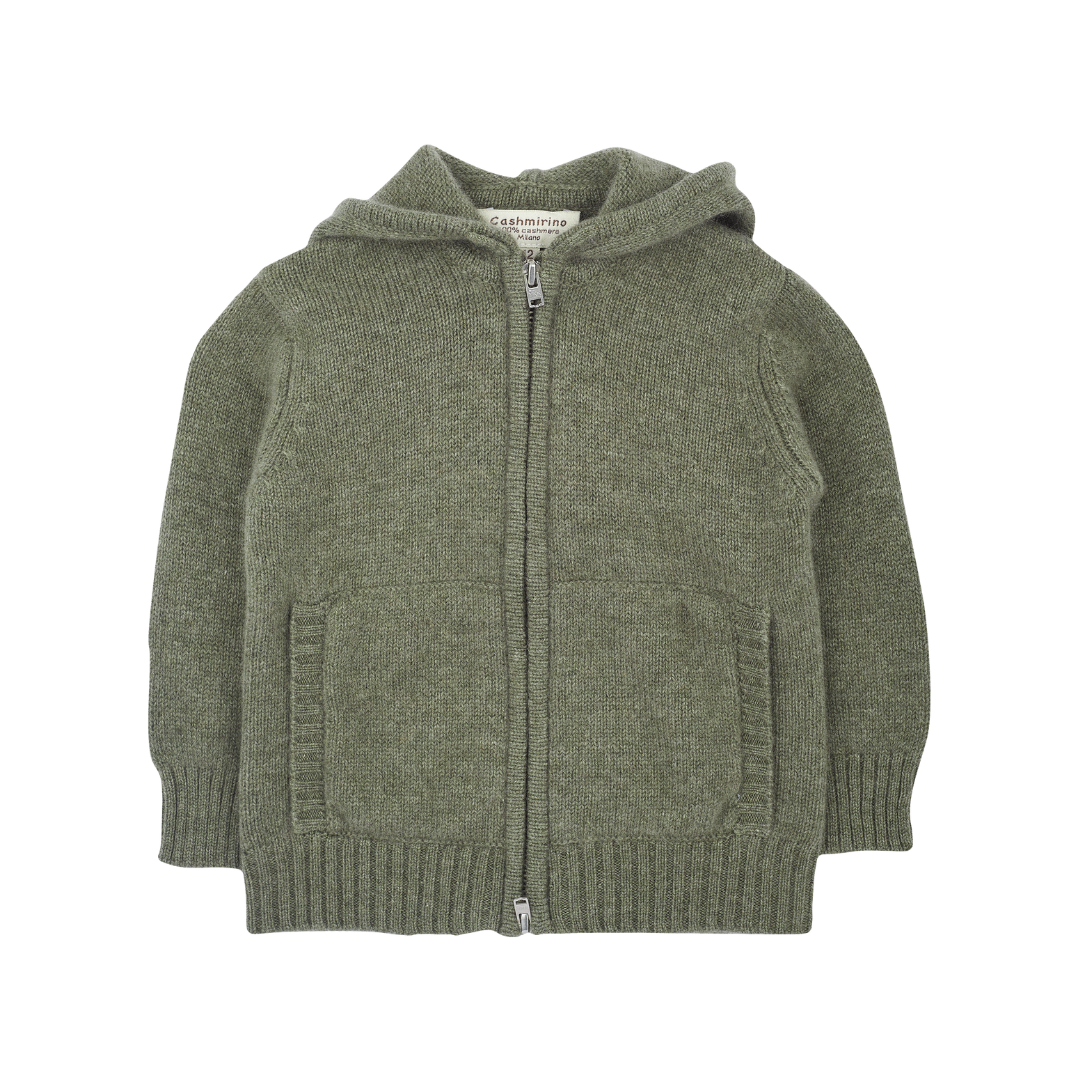 Baby Boy - Joao 100% Cashmere Cardigan Hoodie