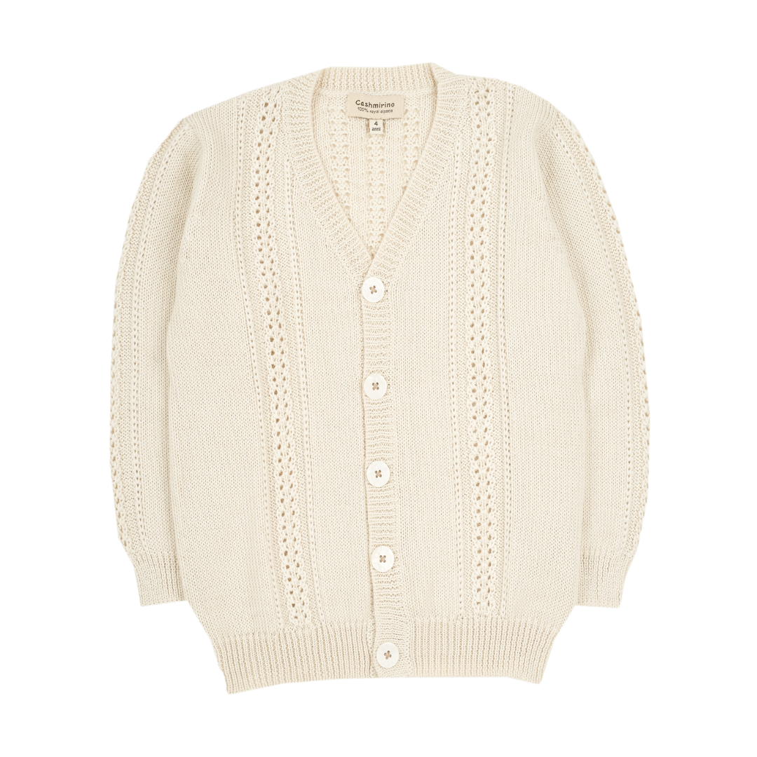 Boy - Hudson 100% Royal Alpaca Cardigan