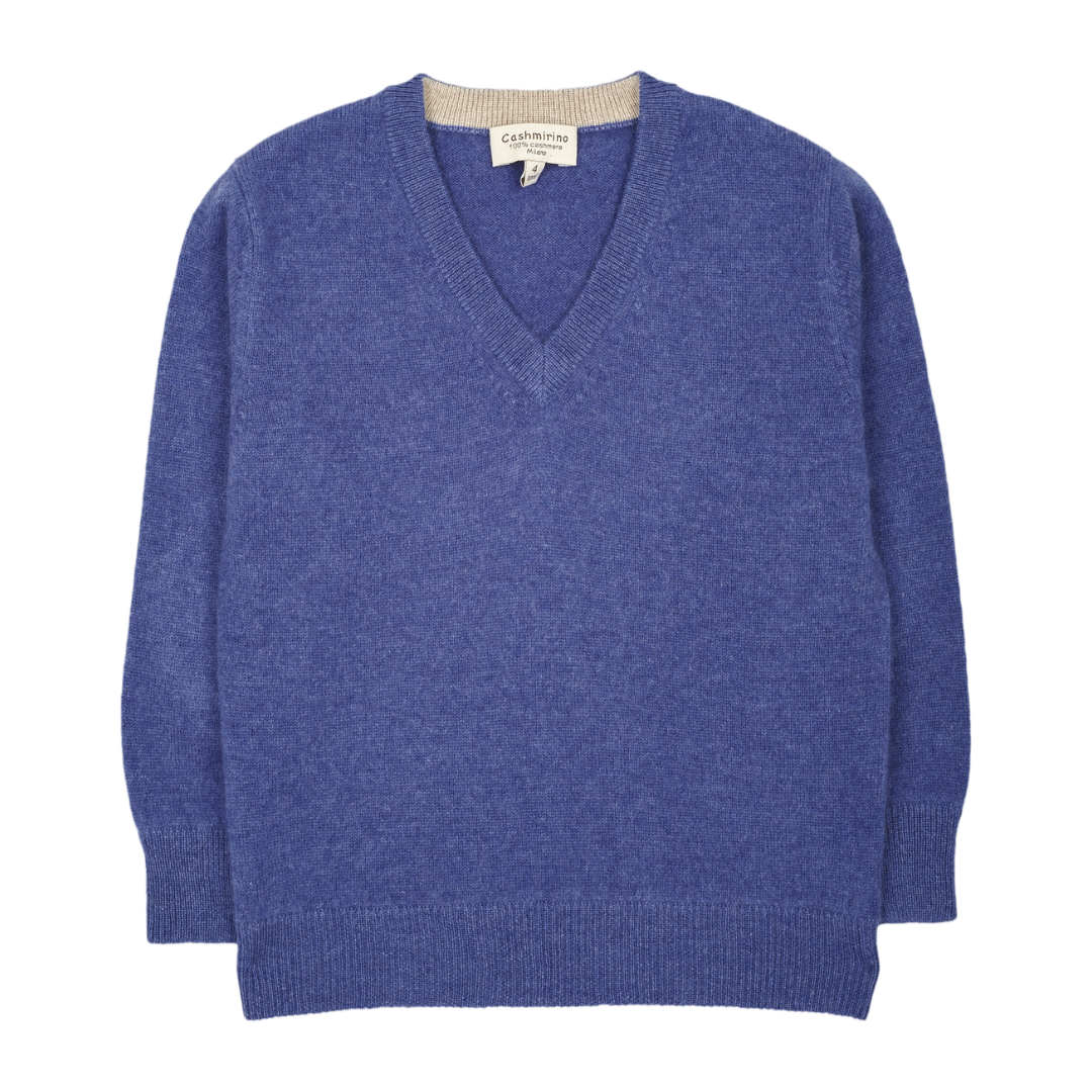 Boy - Vittorio 100% Cashmere V-Neck Jumper