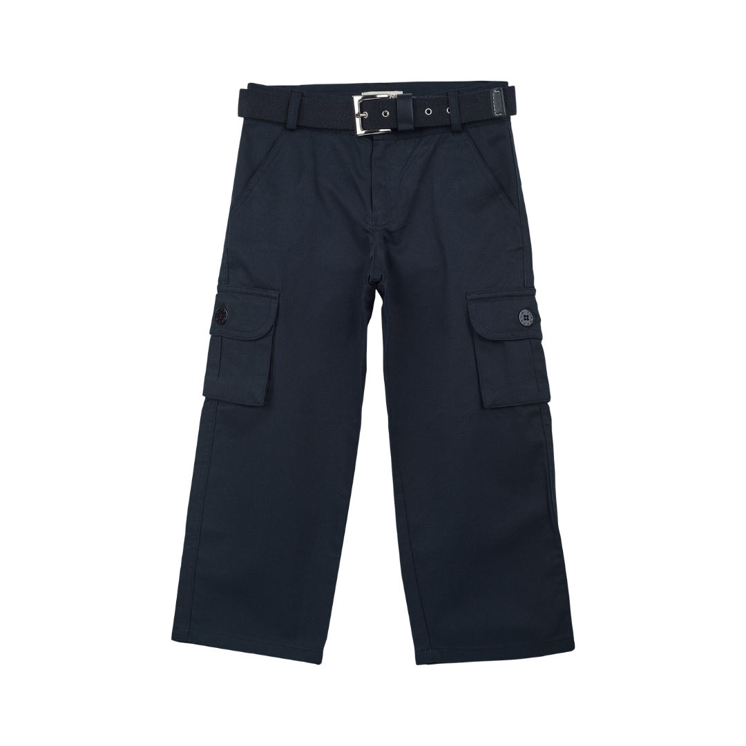 Boy - Cotton Cargo Trousers