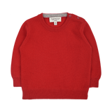 Baby Boy - Nico Jumper – 100% Lightweight Cashmere with Elbow Patches