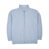 Boy - Emanuele 100% Cashmere High Neck Cardigan