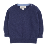 Baby Boy - Nico Jumper – 100% Lightweight Cashmere with Elbow Patches