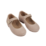 Girl - Zava Suede Ballerina Shoes in Neutral Colours