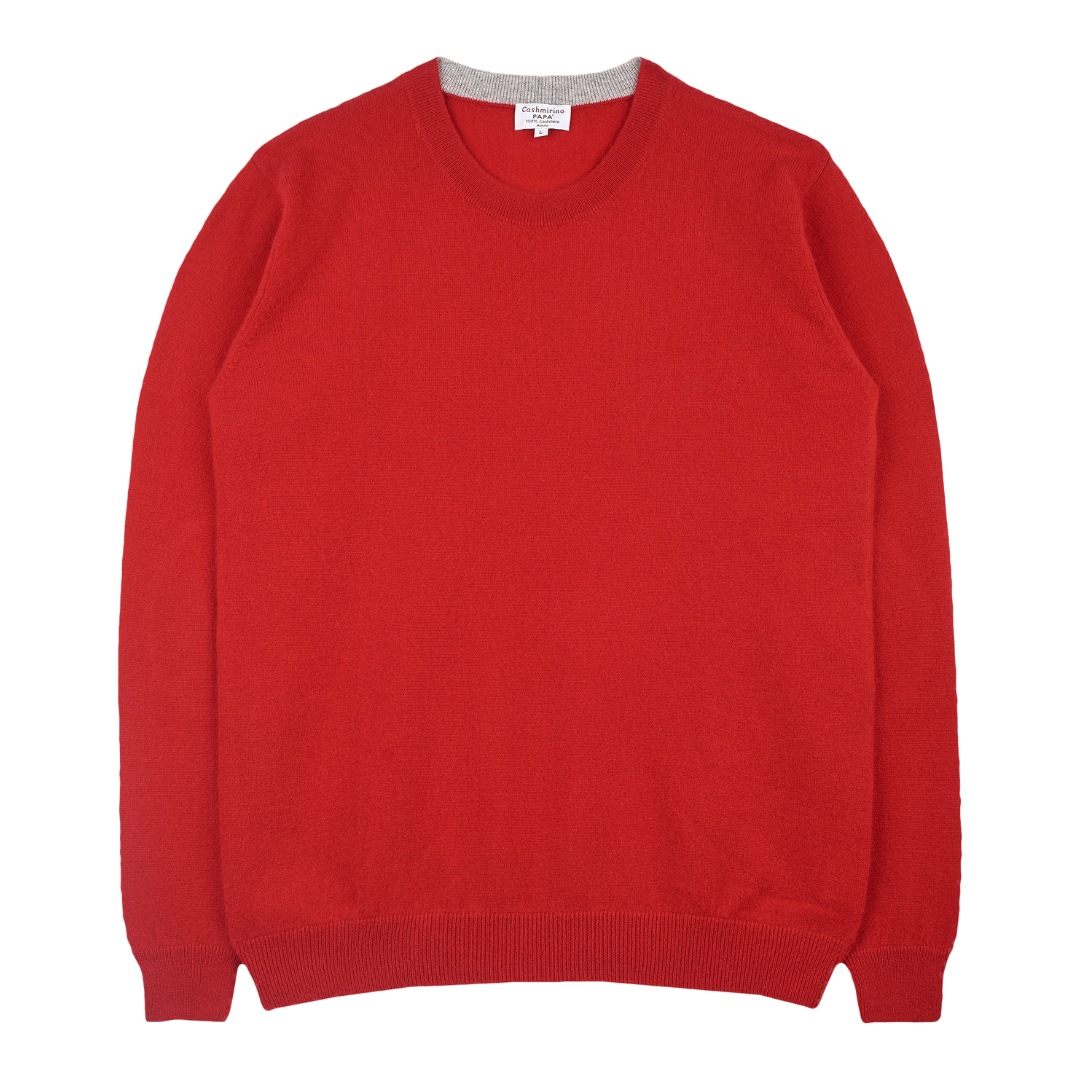 Men - Nico 100% Premium Cashmere Crew Neck Jumper
