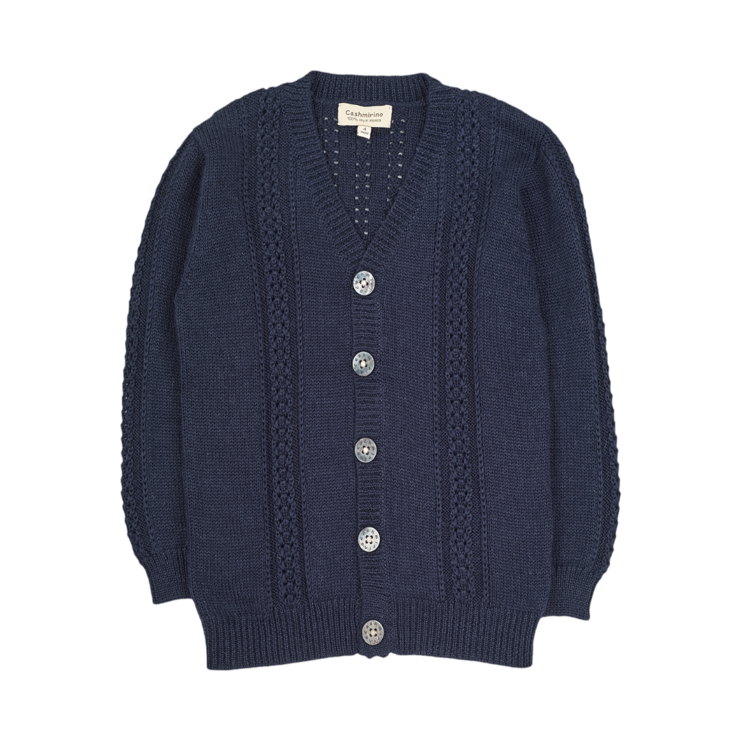 Boy - Hudson 100% Royal Alpaca Cardigan