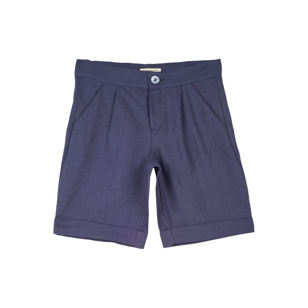 Boy - Chris 100% Linen Smart Shorts