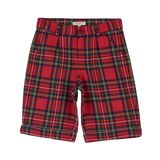 Boy - Joseph 100% Wool Checked Bermuda Shorts