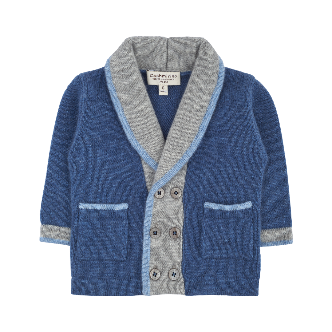 Baby Boy - Nat 100% Cashmere Double Breasted Blazer