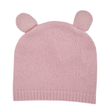 Baby Girl - Teddy Bear Hat in 100% Cashmere