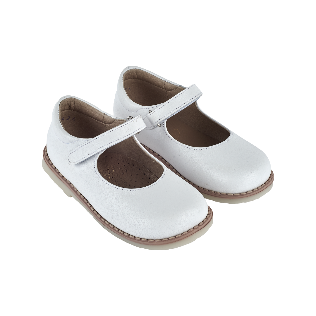 Girl - Isabel Classic Leather Mary Jane Shoes