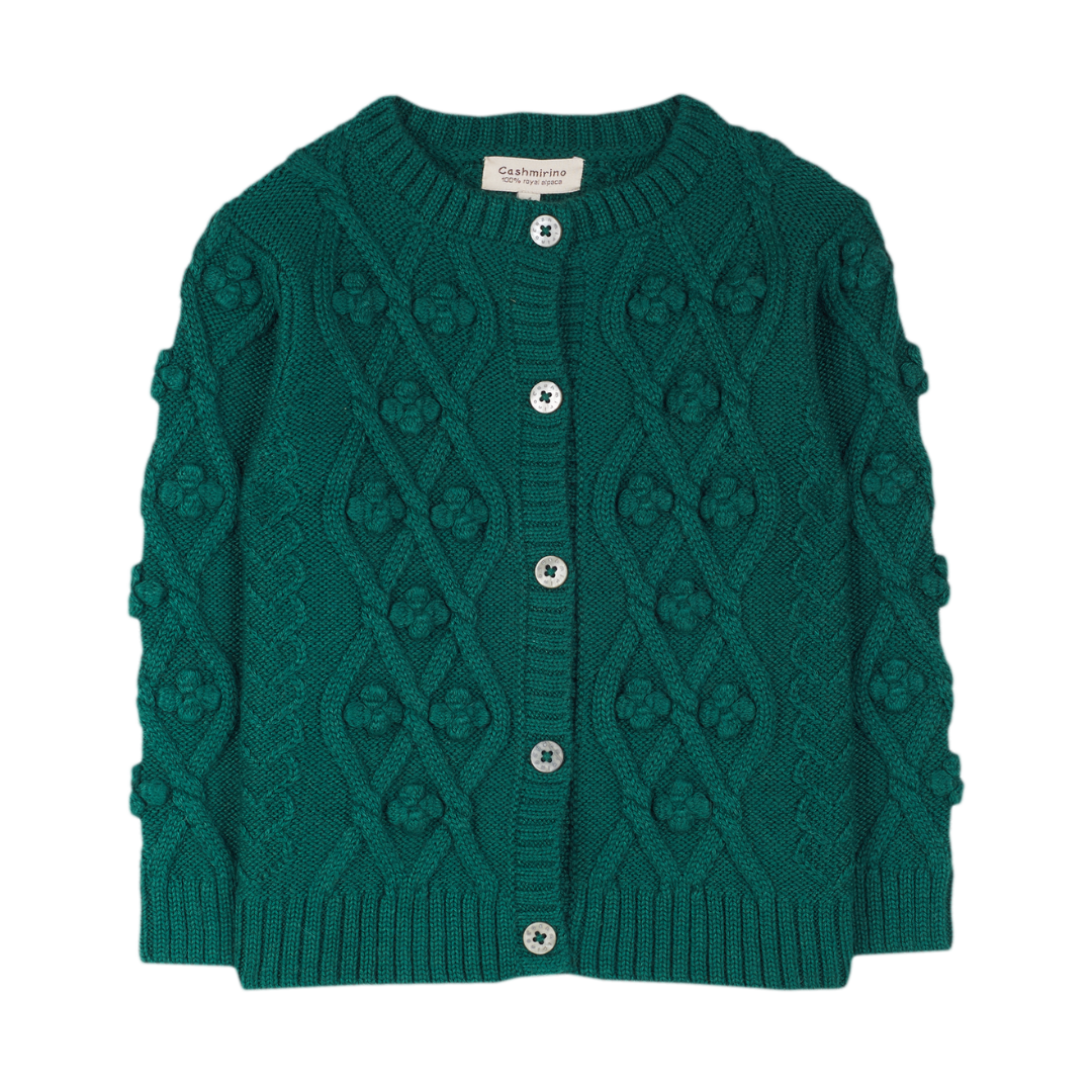 Girl - Noelle Royal Alpaca Cardigan