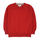 Boy - Nico Classic Crew Neck Jumper in 100% Lightweight Cashmere