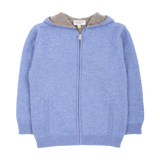 Boy - 100% Cashmere Reversible Knitted Hoodie