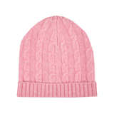 Baby Girl - Peyton 100% Cashmere Cable Knit Hat