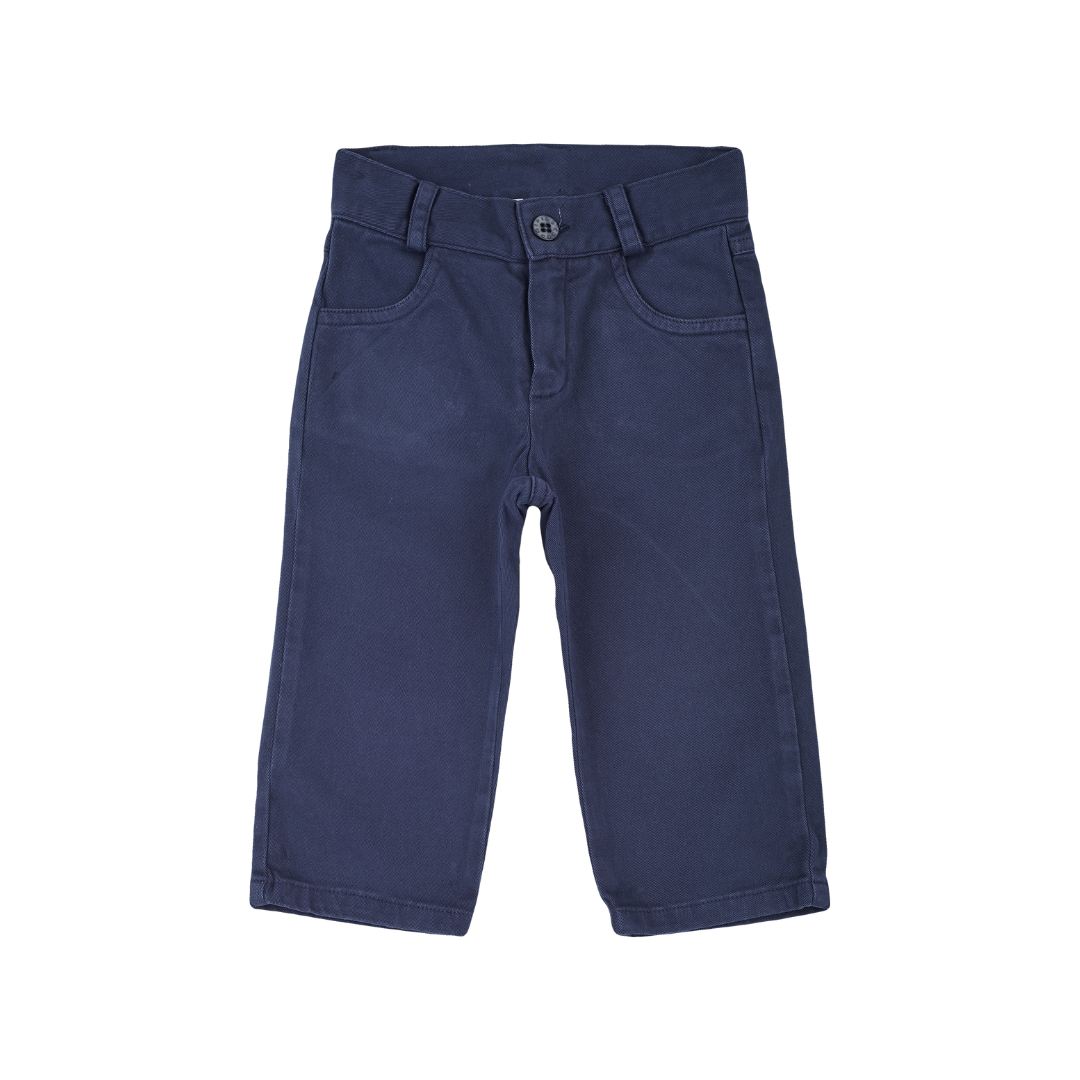 Baby Boy - Connor 100% Cotton Washed Jeans
