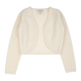 Girl - Carmen 100% Cashmere Open Deep V-Neck Shrug