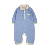 Baby Boy - Cashmere Knitted Romper