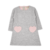 Girl - Maya 100% Cashmere Knee Length Dress