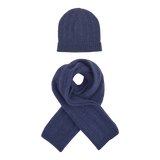 Boy - Peyton 100% Cashmere Cable Knit Hat And Scarf Set