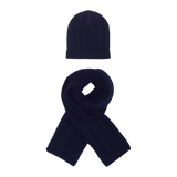 Boy - Peyton 100% Cashmere Cable Knit Hat And Scarf Set