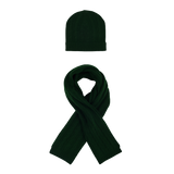 Boy - Peyton 100% Cashmere Cable Knit Hat And Scarf Set