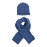 Boy - Peyton 100% Cashmere Cable Knit Hat And Scarf Set