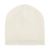 Baby Girl - Riley 100% Cashmere Knitted Hat With Crochet Border