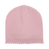 Baby Girl - Riley 100% Cashmere Knitted Hat With Crochet Border