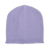 Baby Girl - Riley 100% Cashmere Knitted Hat With Crochet Border