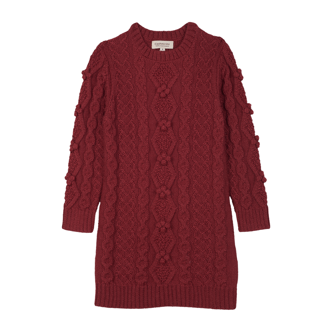 Girl - Noelle Royal Alpaca Mini Dress