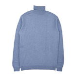 Men - Steve 100% Premium Cashmere Lightweight Roll Neck Jumper