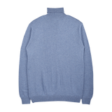 Men - Steve 100% Premium Cashmere Lightweight Roll Neck Jumper