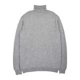 Men - Steve 100% Premium Cashmere Lightweight Roll Neck Jumper