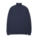 Men - Steve 100% Premium Cashmere Lightweight Roll Neck Jumper