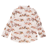 Girl - Savannah Liberty Print Cotton Blouse