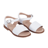 Girl - Leather Classic Sandals With Ankle Strap