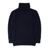 Boy - Marcus 100% Cashmere Cable Knit Roll Neck Jumper