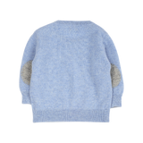 Baby Boy - Nico Jumper – 100% Lightweight Cashmere with Elbow Patches