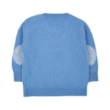 Baby Boy - Nico Jumper – 100% Lightweight Cashmere with Elbow Patches