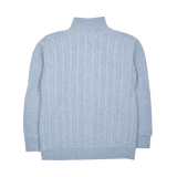 Boy - Emanuele 100% Cashmere High Neck Cardigan
