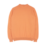 Men - Cashmere Round Neck Jumper with Elbow Patches