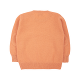 Baby - 100% Cashmere Round Neck Jumper with Elbow Patches