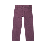 Baby Girl - Cotton Straight Leg Corduroy Washed Jeans