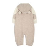 Baby Boy - Brandon 100% Cashmere Teddy Bear Romper